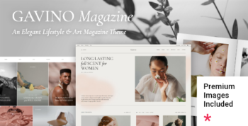Gavino - Lifestyle Magazine and Blog WordPress Theme