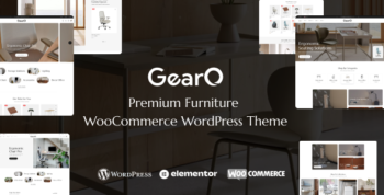 GearO – Luxury Furniture Store WooCommerce WordPress Theme