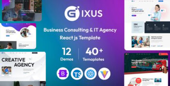 Gixus - Consulting & Business React Template (React 19)