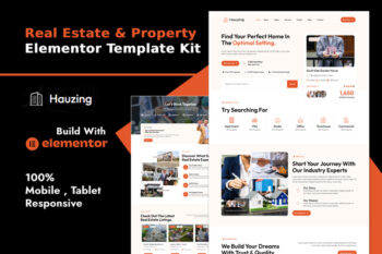 Hauzing - Real Estate & Property Elementor Template Kit