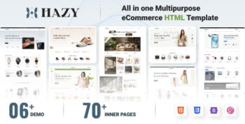 Hazy - Multipurpose eCommerce HTML Template