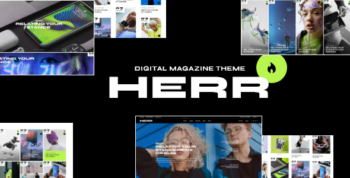 Herr - Digital Magazine WordPress Theme