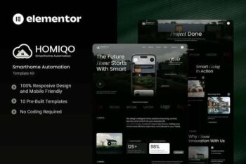 Homiqo - Smarthome Automation Elementor Template Kit
