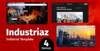 Industriaz - Industrial & Factory Template