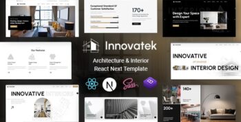 Innovatek - Architecture & Interior React NextJs Template