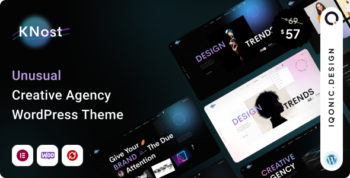 Knost - Creative Agency & Portfolio Website WordPress Theme