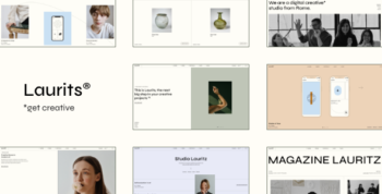 Laurits - Portfolio and Agency WordPress Theme