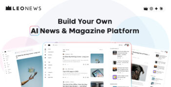 LeoNews - AI News, Viral Magazine & Newspaper KingMedia Theme