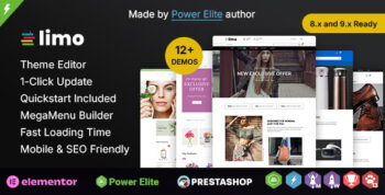 Limo - Multipurpose Elementor PrestaShop Theme