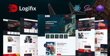 Logifix - Transport & Logistics React NextJs Template