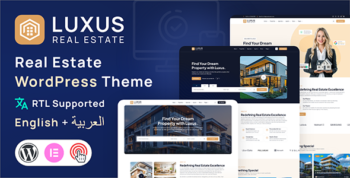 Luxus - Real Estate WordPress Theme