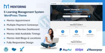 Mentoring - Mentor and Coaching Booking WordPress Theme