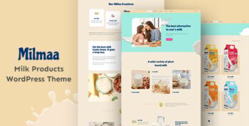 Milmaa - Farming Products, Dairy &Eco Shop WordPress Theme
