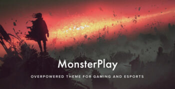 MonsterPlay - eSports and Gaming WordPress Theme