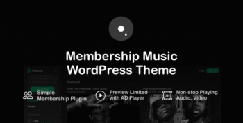 Musicon – WordPress Membership Music Theme