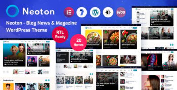 Neoton - News Magazine WordPress Theme