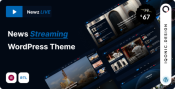 Newz LIVE - News Website WordPress Theme with Live Streaming