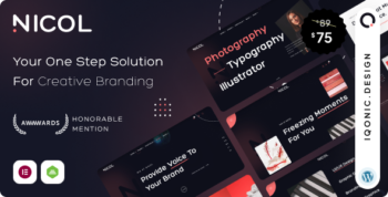 Nicol - Creative Agency & Portfolio WordPress Theme