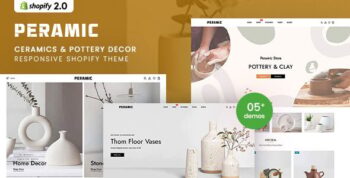 Peramic - Ceramics & Pottery Decor Responsive Shopify Theme