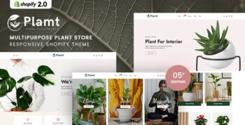 Plamt - MultiPurpose Plant Store Shopify 2.0 Theme