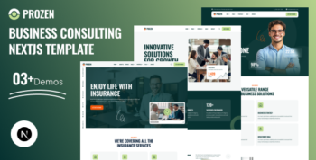 Prozen - Business Consulting Nextjs Template