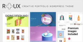 Roux - Animated and Fullscreen Portfolio WordPress Theme