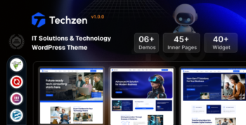 Techzen – IT Solutions & Technology WordPress Theme