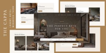 THE CAPPA - Luxury Hotel WordPress & WooCommerce Theme