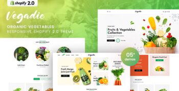 Vegadic - Organic Vegetables Responsive Shopify 2.0 Theme