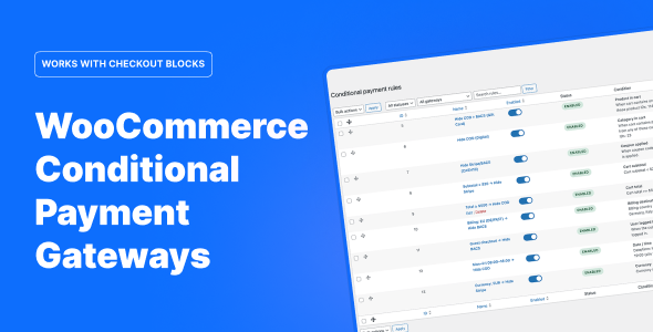 WooCommerce Conditional Payment Gateways — Hide Payment Methods by ...
