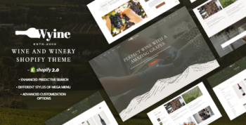 Wyine - Wine Shop & Liquor Store Shopify