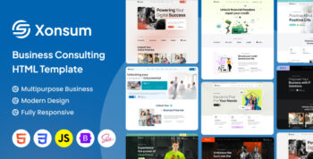 Xonsum - Multipurpose Business HTML Template