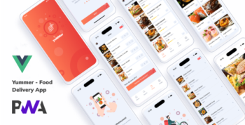 Yummer – Vue 3 Restaurant & Food Delivery App Template