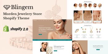 Blingem - Premium Jewelry Shop Shopify 2.0 Responsive Theme