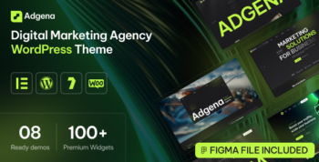 Adgena - Digital Marketing Agency WordPress Theme