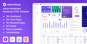 AdminStack - Multipurpose Bootstrap Admin Dashboard Template
