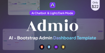 Admio - AI Bootstrap 5 Admin Dashboard Template