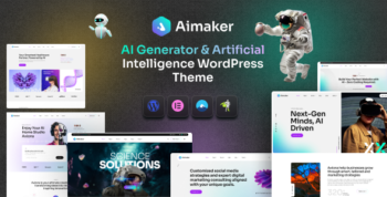 Aimaker - AI Agency & Technology WordPress Theme