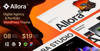 Allora - Digital Agency & Portfolio WordPress Theme