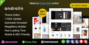 Androlin - Multipurpose Elementor Prestashop Responsive Theme