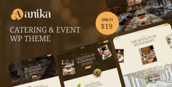 Anika – Catering & Event WordPress Theme