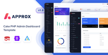 Approx  -  CakePHP Admin & Dashboard Template