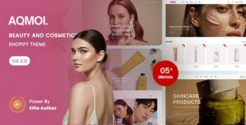 Aqmoi - Beauty & Cosmetics Shopify 2.0 Theme