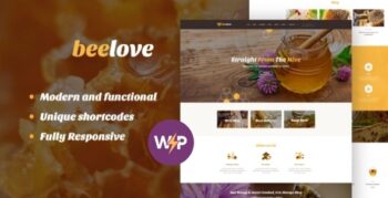 Beelove | Honey Farm and Bee Keeping WordPress Theme