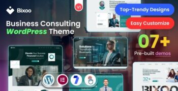 Bixoo  - Business Consulting WordPress Theme