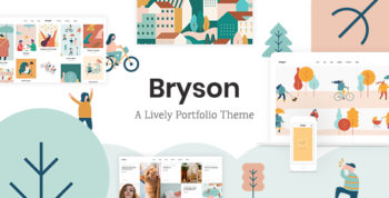 Bryson - Illustration and Design Portfolio WordPress Theme