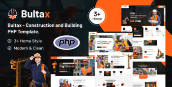 Bultax – Construction and Building PHP Template