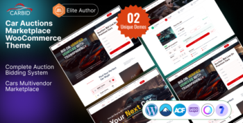 Carbid – Car Auctions Marketplace WooCommerce Theme