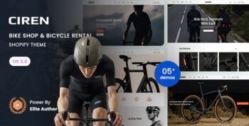 Ciren - Bike Shop & Bicycle Rental Shopify 2.0 Theme