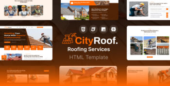 Cityroof - Roofing Services & Construction HTML Template